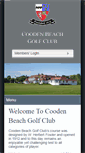 Mobile Screenshot of coodenbeachgc.com